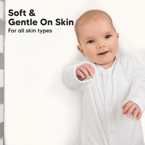 KeaBabies Baby Crib Sheets - 2-Pack Soft & Cozy Viscose Bamboo Fitted Mattress Covers | 52x28 Khaki