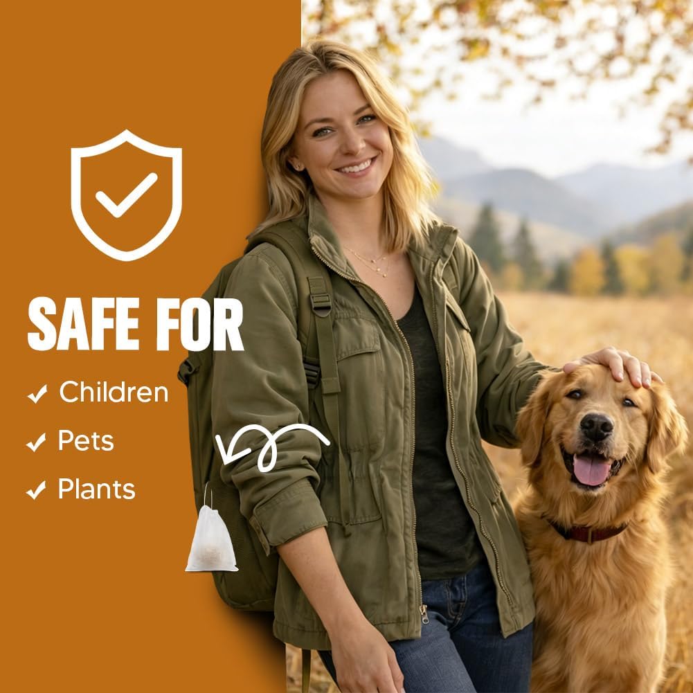 AUDQQM Mosquito Repellent Balls - Effective Outdoor & Indoor Mosquito Control for 60 Days | 8-Pack