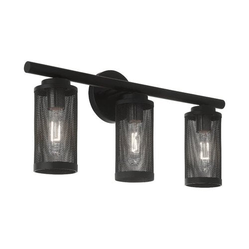 Livex Lighting 3 Light Brushed Nickel Bath Vanity, 14123-91