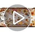 Fall Table Runner 13x120 Inch Polyester Home Party Decor - Orange