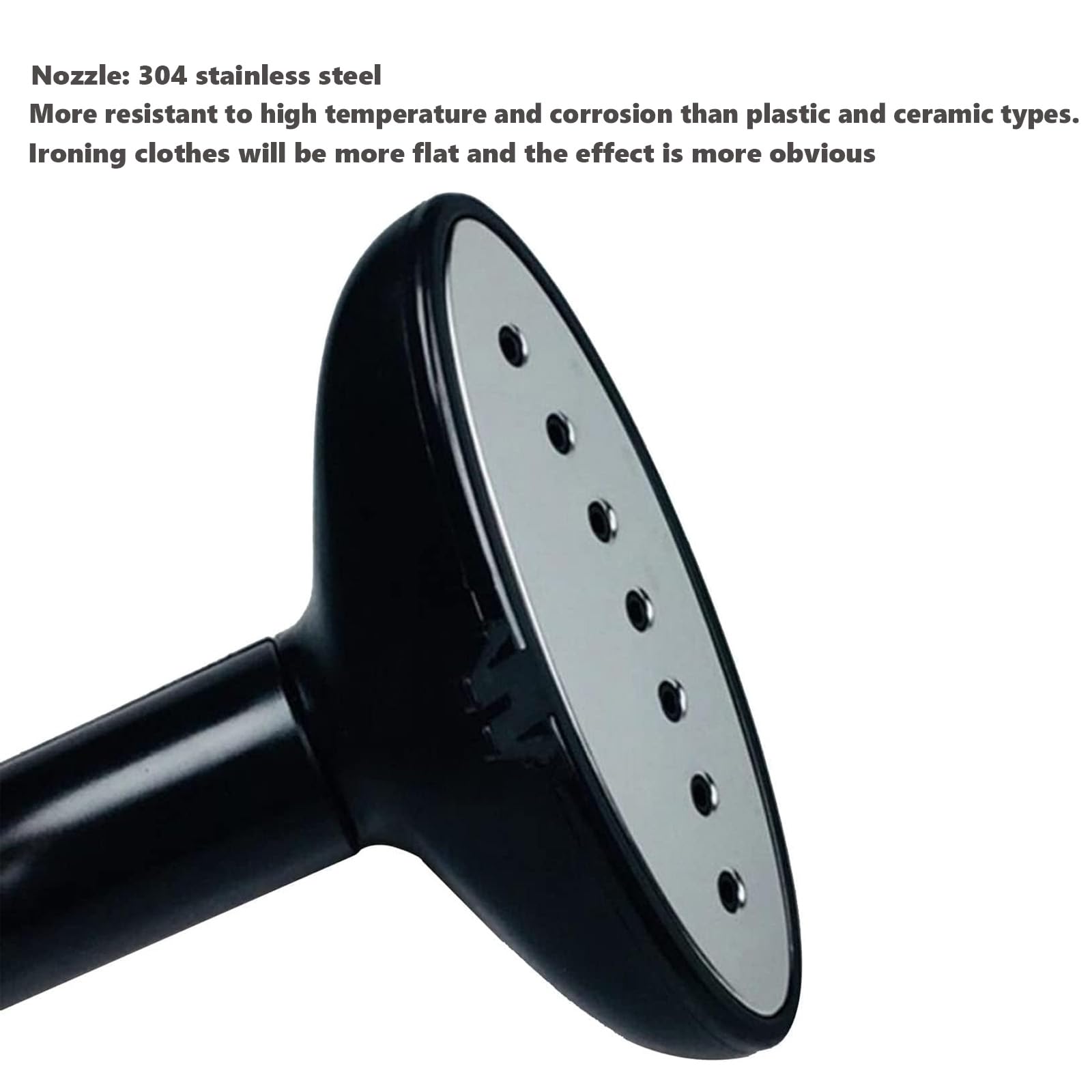 Fearet 6-Holes Stainless Steels Long Steam Nozzle Universal Garment Steamer Electric Iron Ironing Head Household Ironing Machine Steam Handle