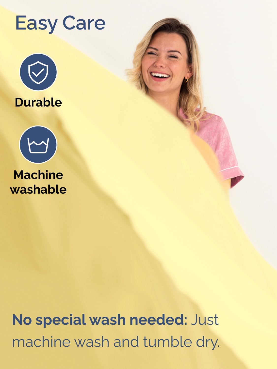Skiennix Extra Deep Full Sheet Set - 6 Piece Breathable Cooling Sheets - Luxury Hotel Quality - Soft Wrinkle-Free Yellow