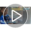 116PCS Christmas Window Clings - Double Sided Snowflake Decals