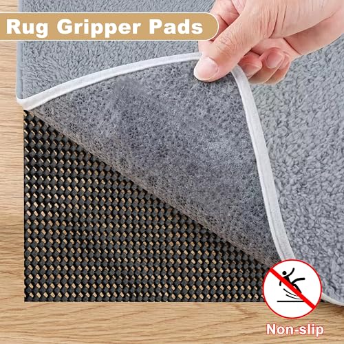 Non-Adhesive Shelf Liner for Kitchen Cabinets - Black, 12" x 120"