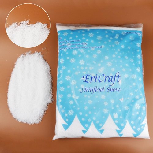Artificial Snow - 8 Liters | Perfect for Holiday Decorations and Handcraft Projects