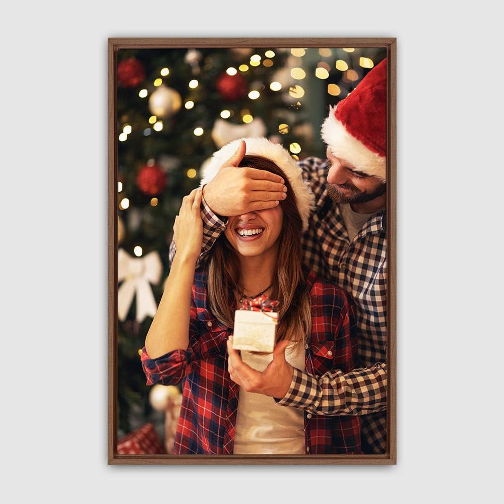 Wall26 Framed Canvas Wall Art - Custom Home Decor for Living Room & Bedroom | 24"x36", Natural Frame