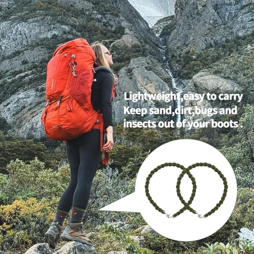 12 PCS Military Boot Blousers Elastic Blousing Straps with Metal Hooks for Army Navy Air Force Boot Straps for Gear