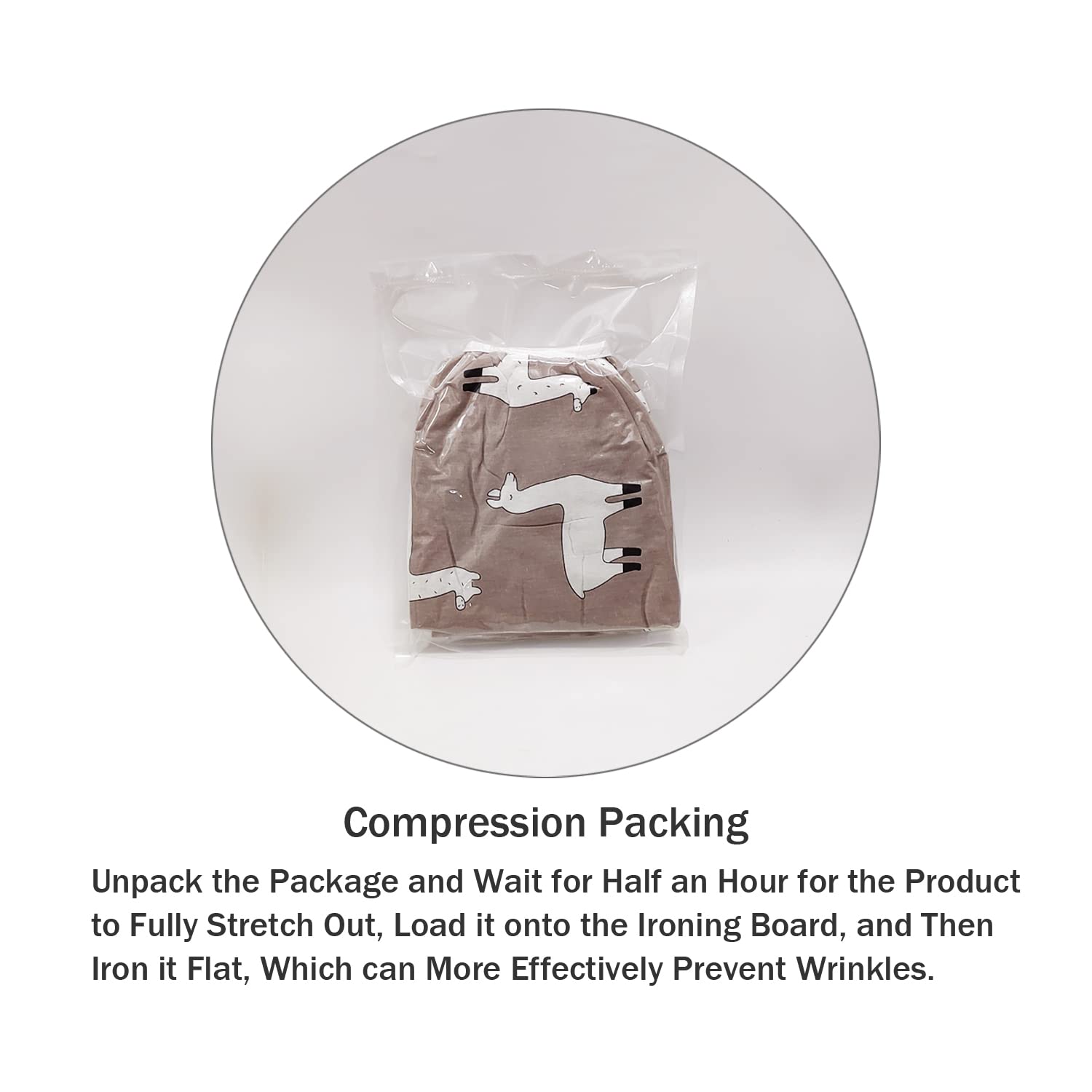 12" x 32" Small Tabletop Ironing Board Cover and Pad,3 Pairs of Hook and Loop Fastener Straps,Elastic Edges,Cotton Mini Iron Board Cover with Scorch Resistant Thick Padding