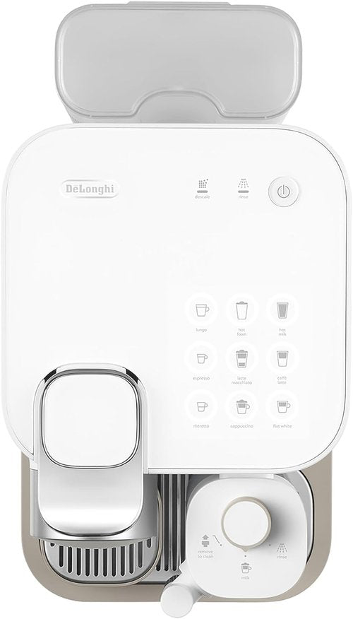 De'Longhi Nespresso Gran Lattissima - Premium Coffee Machine for Creamy Lattes | Elegant White Finish