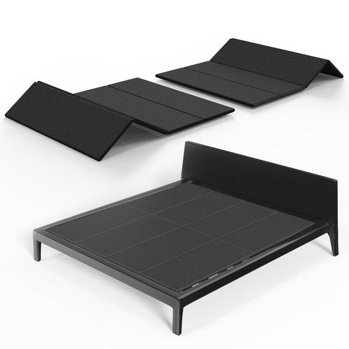 Breathable, Noise Minimizing, Moisture Resistant Bunkieboards,Low Profile Bed Support,Large Double Bed 10mm Bunkie Board, Queen Size 80x60'' ﻿