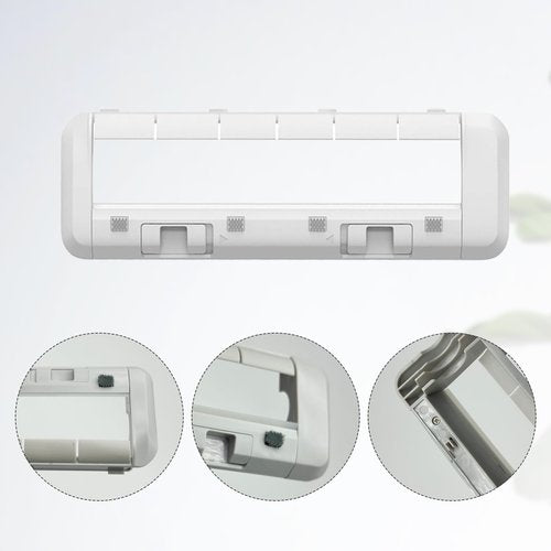 Frexusuent Main Brush Cover Replacement for Dreame L10S Ultra, L10 Ultra, S10, L20 Ultra, X30 Ultra Robot Vacuum Cleaner， X30 Ultra Main Brush Cover Accessories