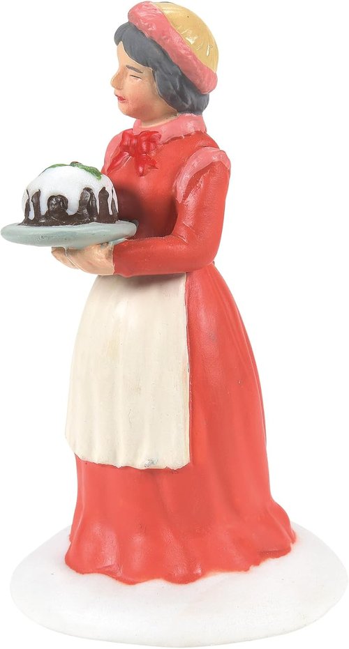 Department 56 Silver Coin Bake Figurine - 2.75 Inch Multicolor Dickens Village Accessory