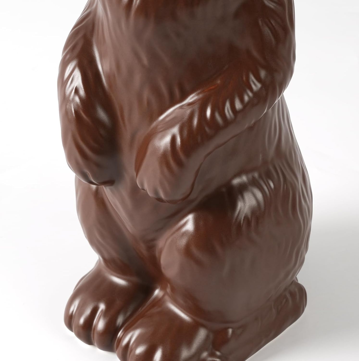 Zesua Easter Bunny Figurine - 14.5" Standing Ceramic Decor for Home & Garden - Perfect for Spring Celebrations