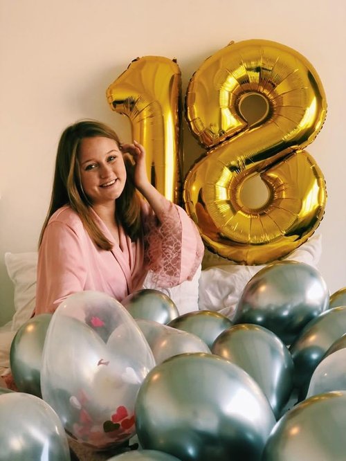 Gold Number 13 Balloon by [Brand Name] - 40 Inch Foil Party Decoration for Birthdays & Weddings