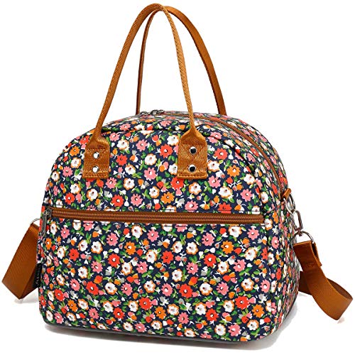 FlowFly Insulated Lunch Bag - Large Reusable Tote for Work, School, and Travel