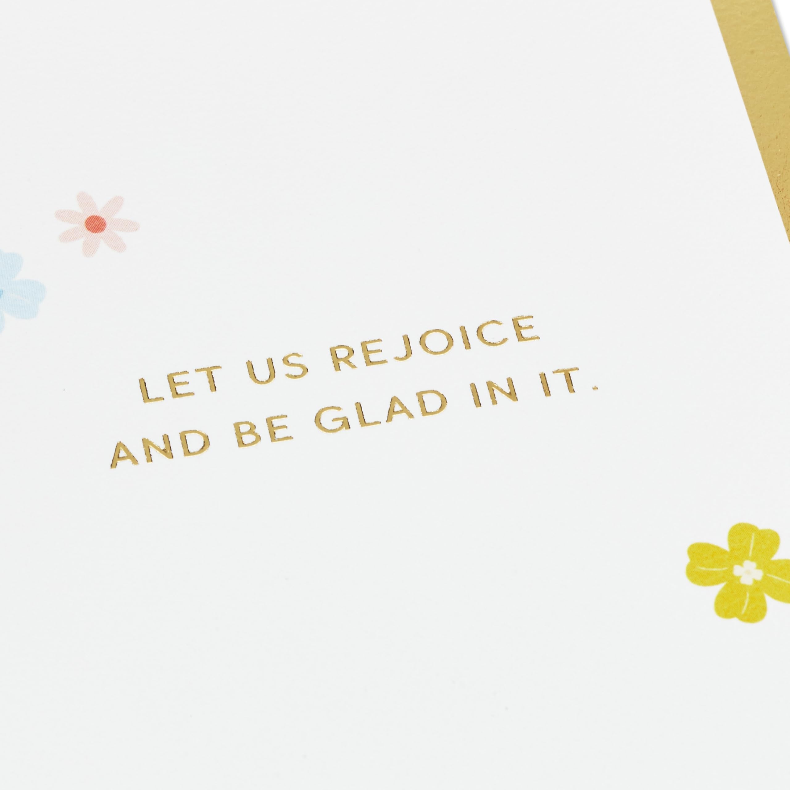 Hallmark Signature Paper Wonder Religious Pop Up Card (Cross with Flowers) for Birthdays, Baptisms, Confirmations