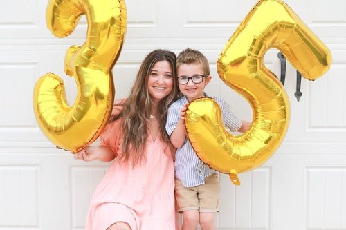 Gold 5 Balloon | 40-Inch Number 5 Balloon for 5th Birthday Party Decorations