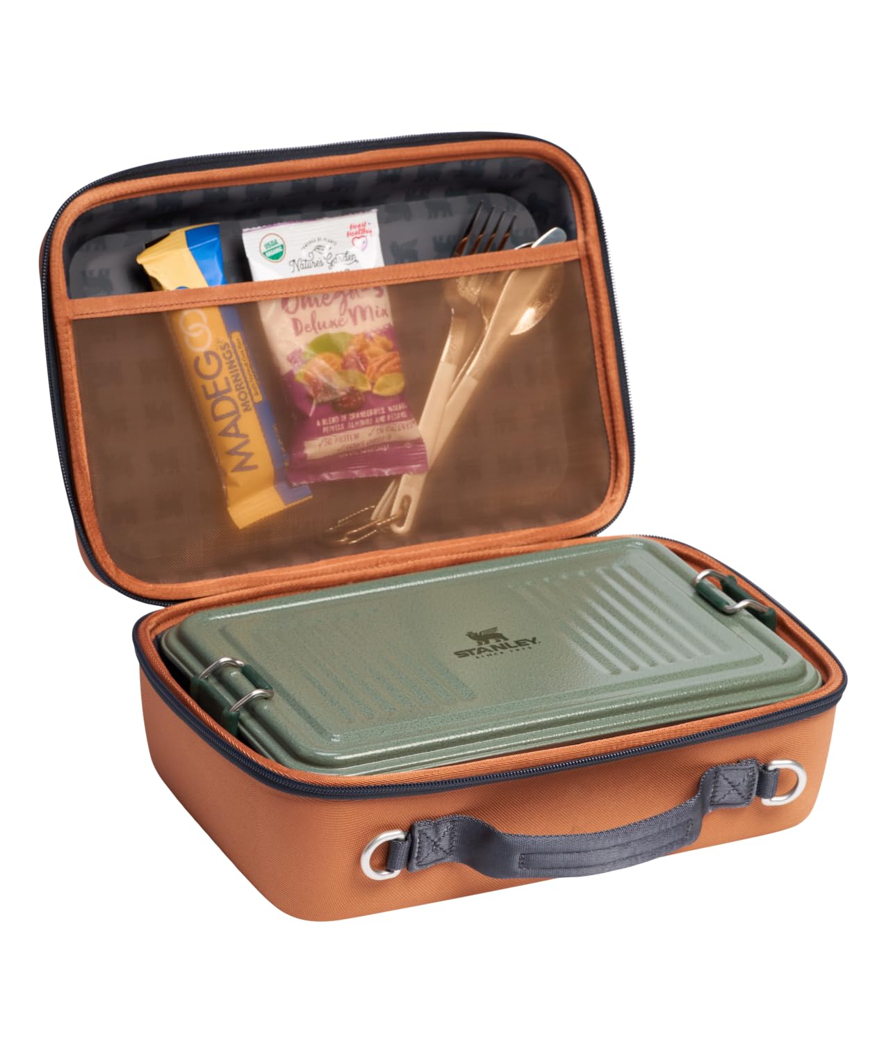 STANLEY All Day Mini Lunch Box | 4.2-quart | EVA Insulated Lunch Bag | Crush Resistant | Adjustable Strap | BPA-Free | Toast
