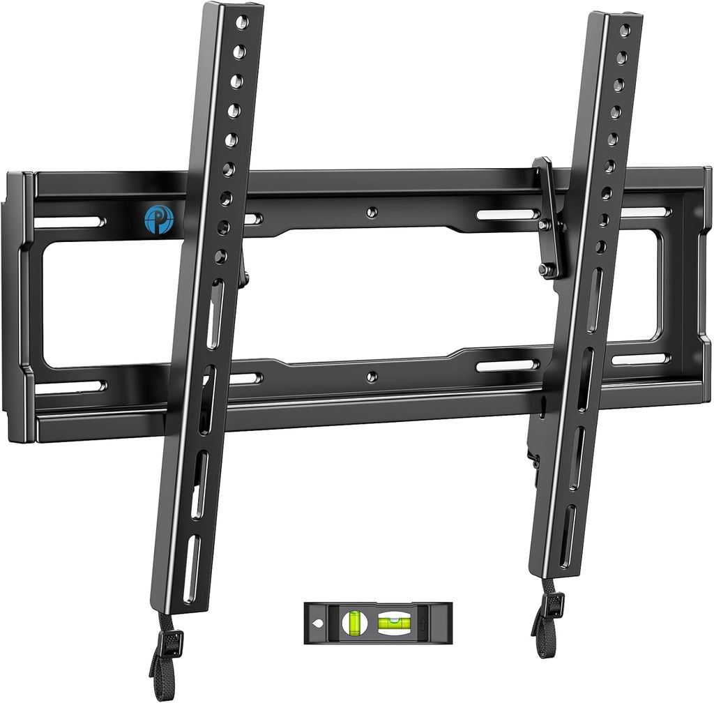 Pipishell Tilt TV Wall Mount Bracket - Low Profile for 23-55 Inch TVs | Anti-Glaring, Max VESA 400x400mm