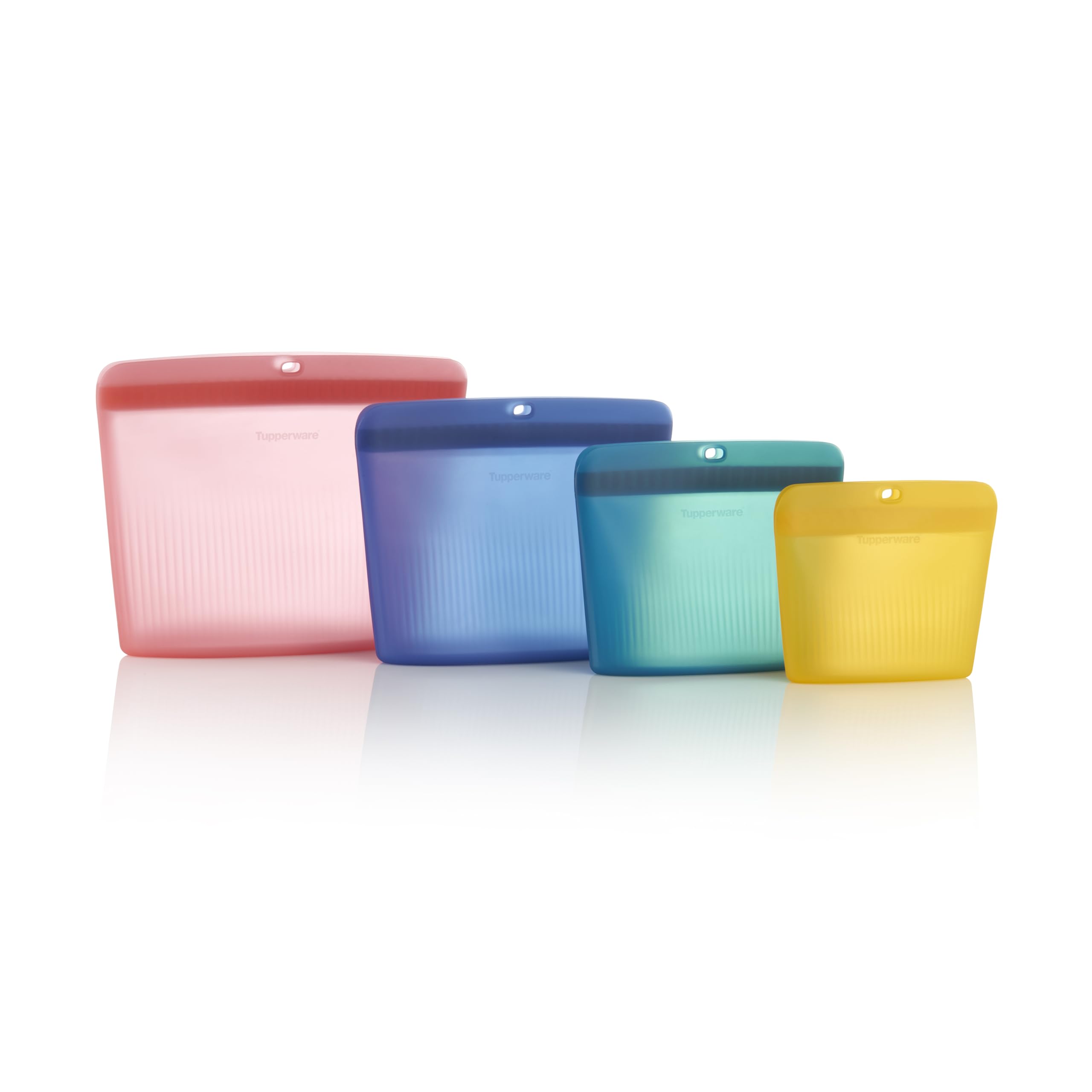 Tupperware Ultimate Silicone 4-Bag Food Storage Set