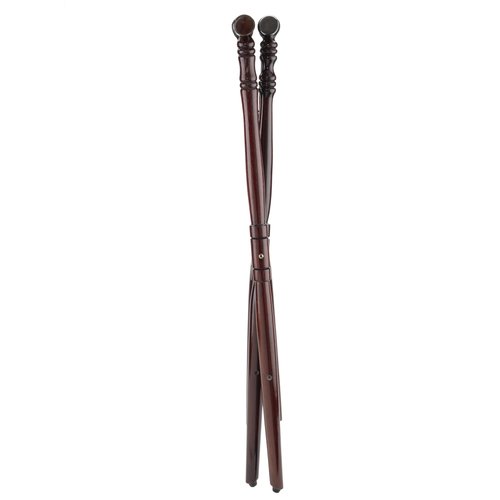 G.E.T. TSW-104 Luxurious Mahogany Tray Stand for Restaurants, 30.25”
