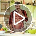 Funny Musclemankini BBQ Apron - Hilarious Gag Gift for Men