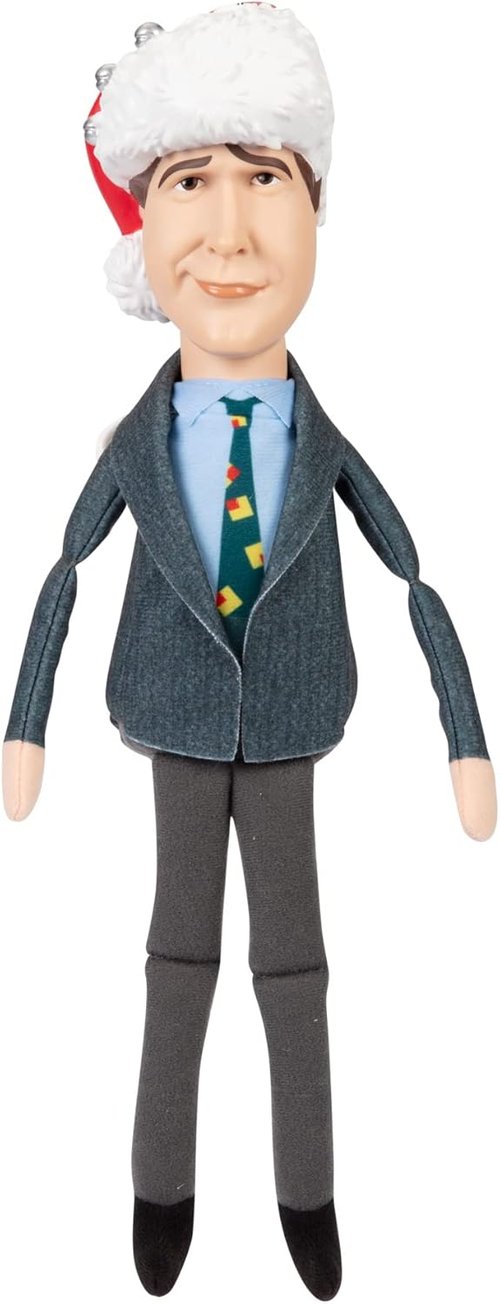 Jakks Holiday Clark Griswold Talking Plush - 16 Phrases, 12 Inches Tall | National Lampoon’s Christmas Vacation