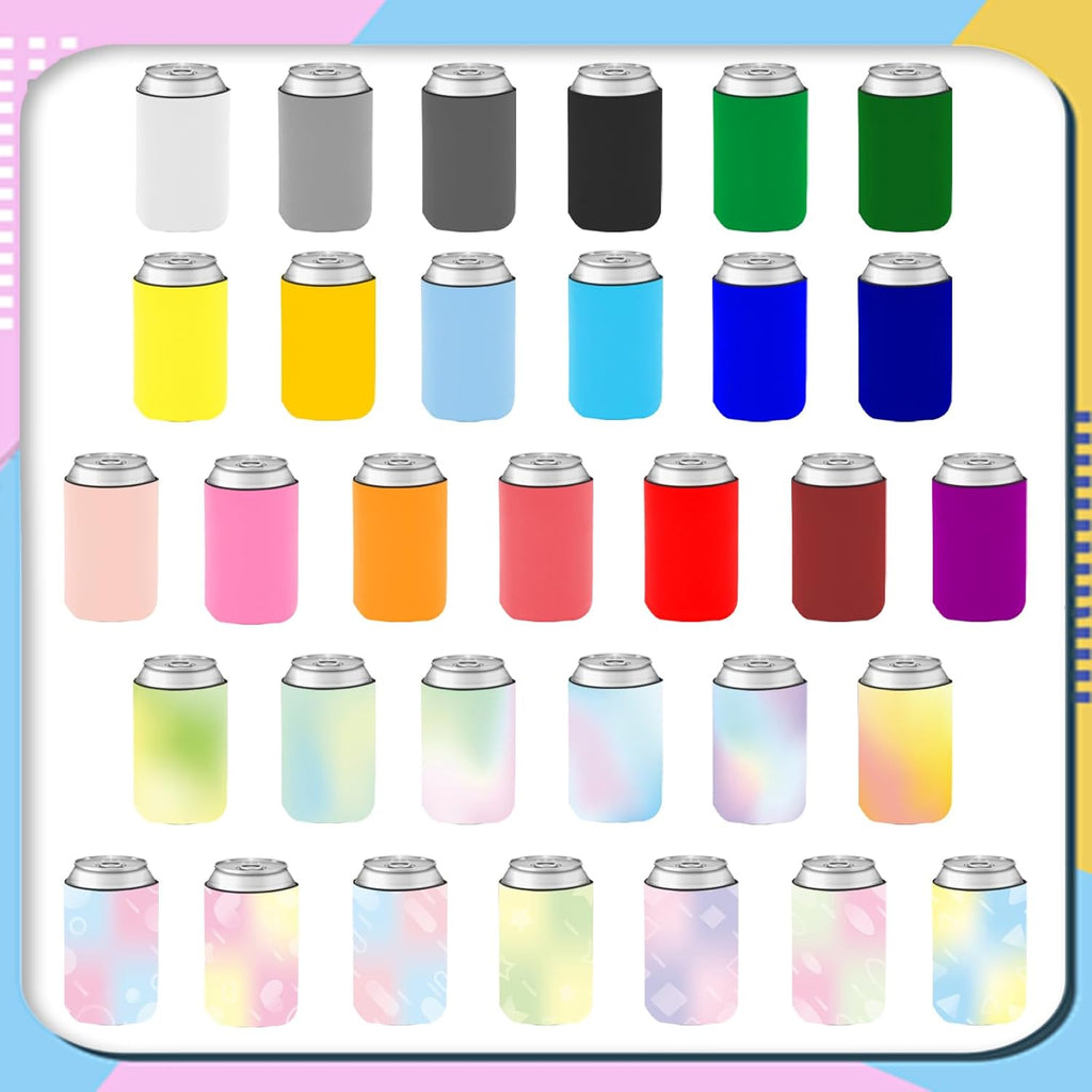 Skiennix Custom Can Cooler - Insulated Drink Holder for 12 oz Cans & Bottles | Perfect for Weddings & Parties