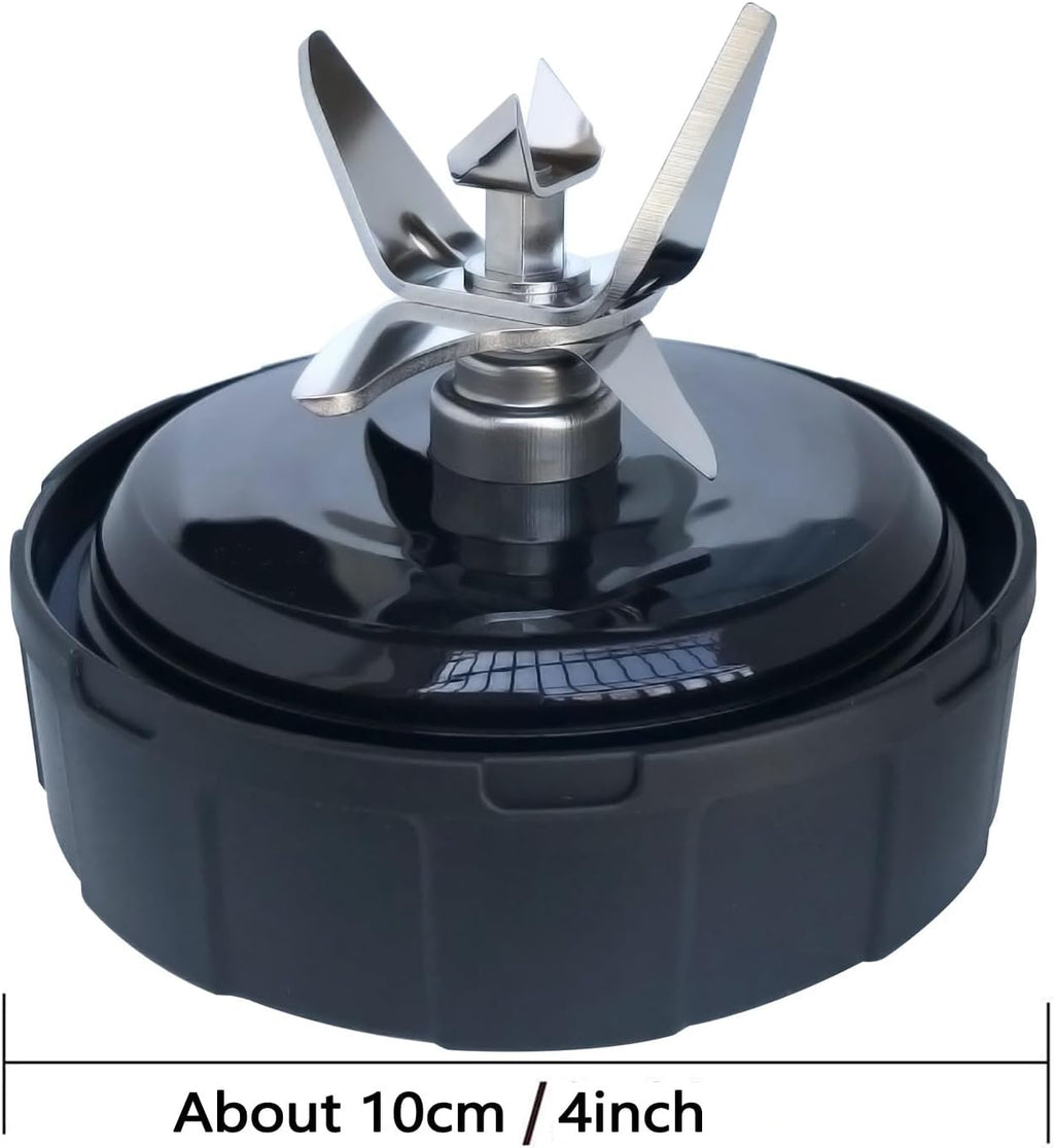 Nutri Ninja Replacement Blender Blade & 24oz Cup Accessories with Lid - Compatible with SS150, SS300, SS400