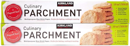 Kirkland Signature Parchment Paper - 2-Pack for Baking, Cooking, and Food Preparation