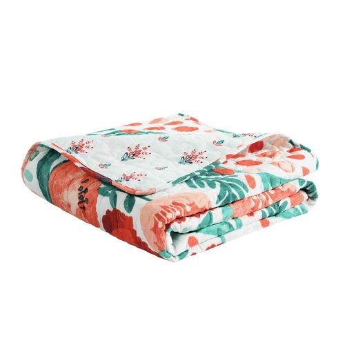 Lush Decor Poppy Garden Throw Blanket, 50" x 60", Multi