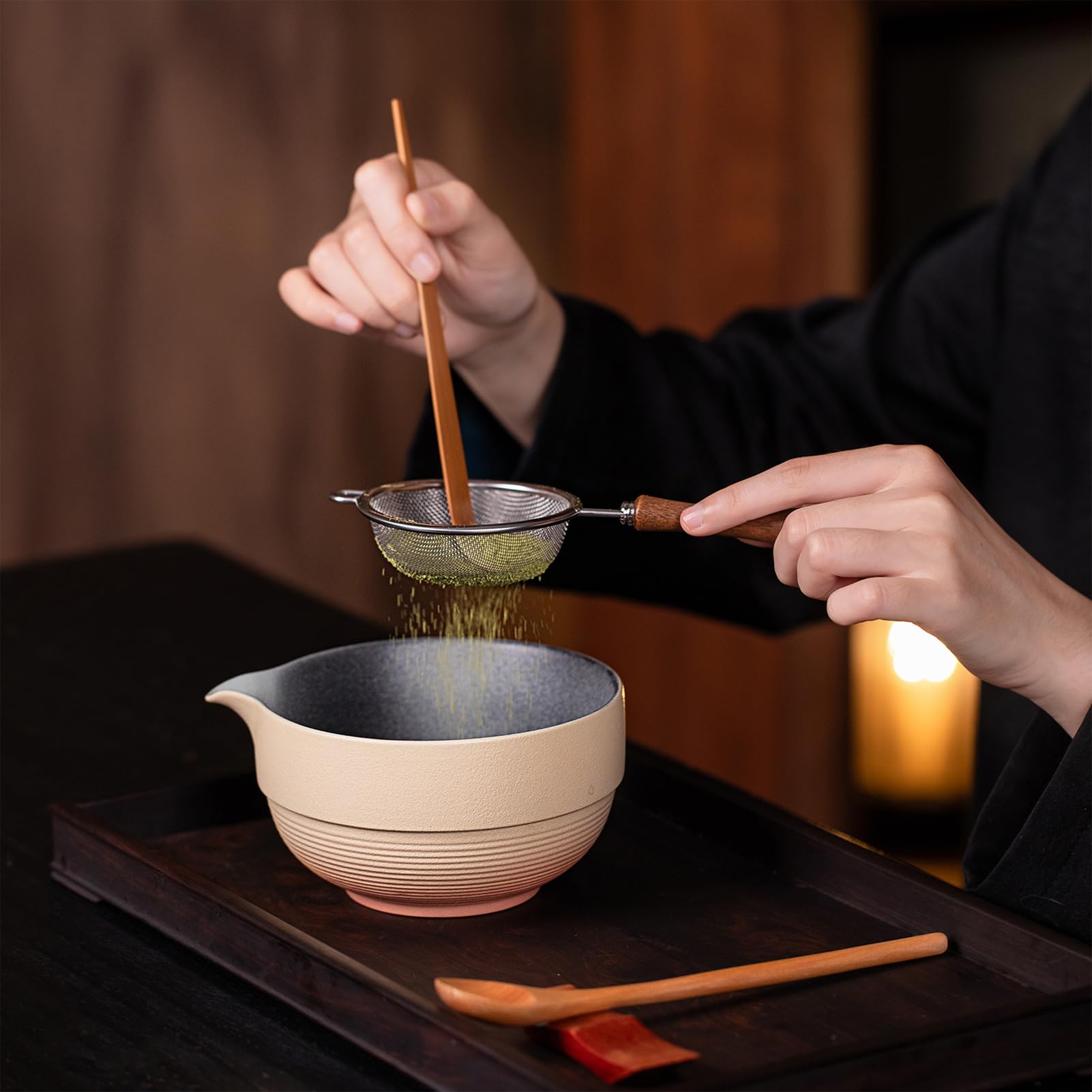Matchamantra Premium Matcha Ceremony Set, Complete 9-Pcs Ritual Kit – Presented in Luxury Magnetic Gift Box, Perfect for Gifting or Self-Care