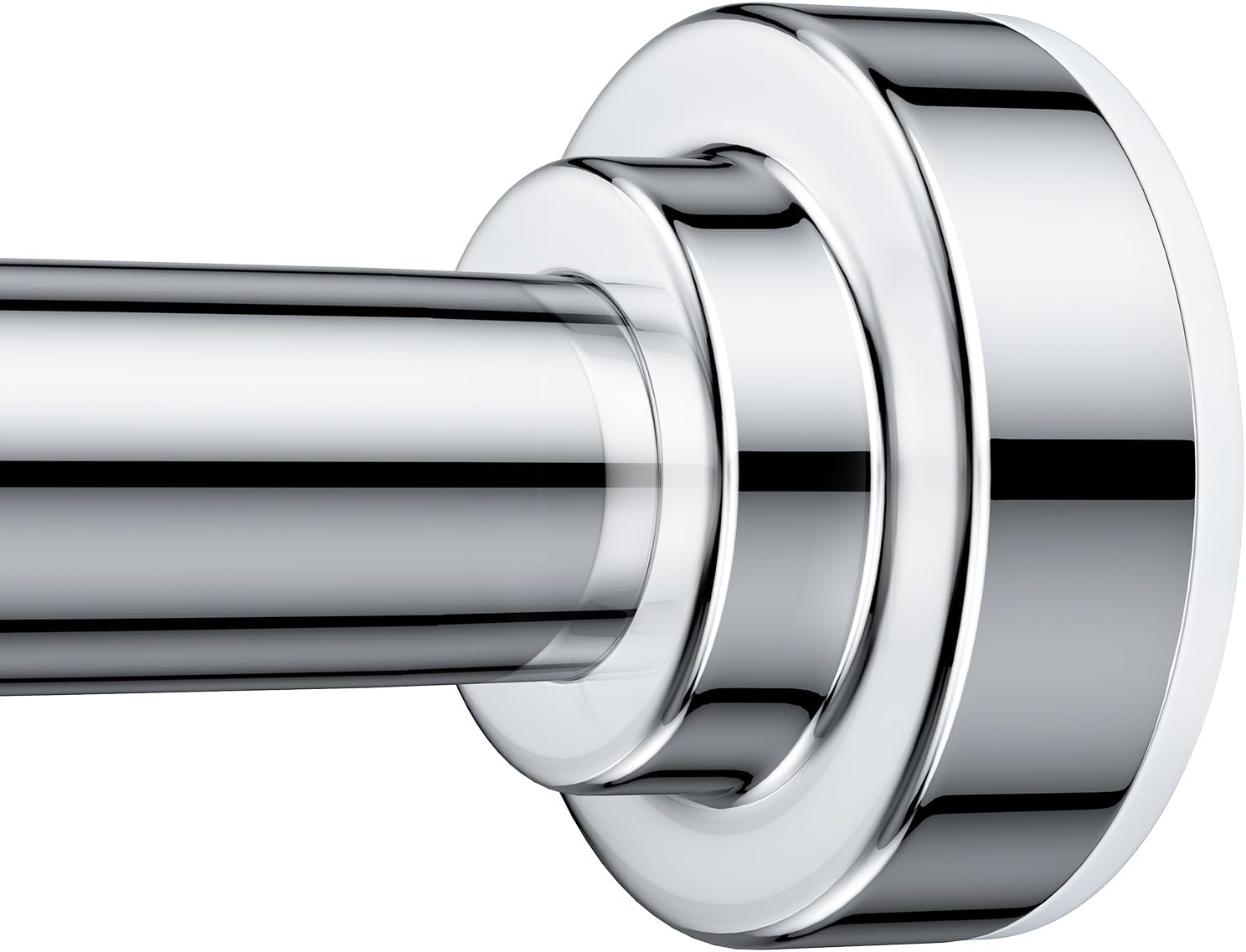 TEECK Adjustable Shower Curtain Rod - 32-80 Inch Anti-Slip, Rust-Free Design | Easy No-Drill Installation