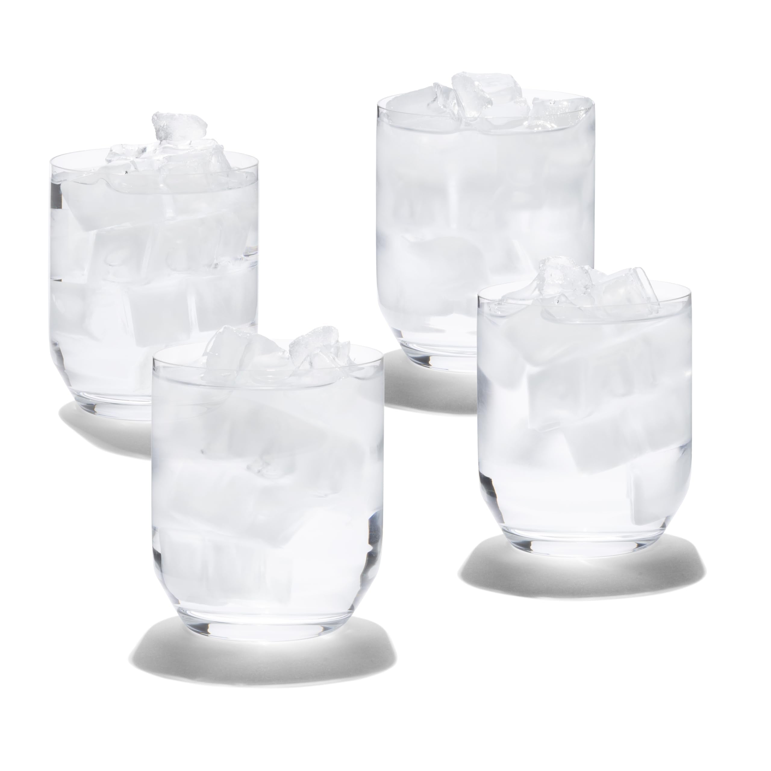 Made In Cookware | Drinking Glasses | 15 oz | Set of 4 | Made of Ultra-Durable Crystal | Crafted in Germany