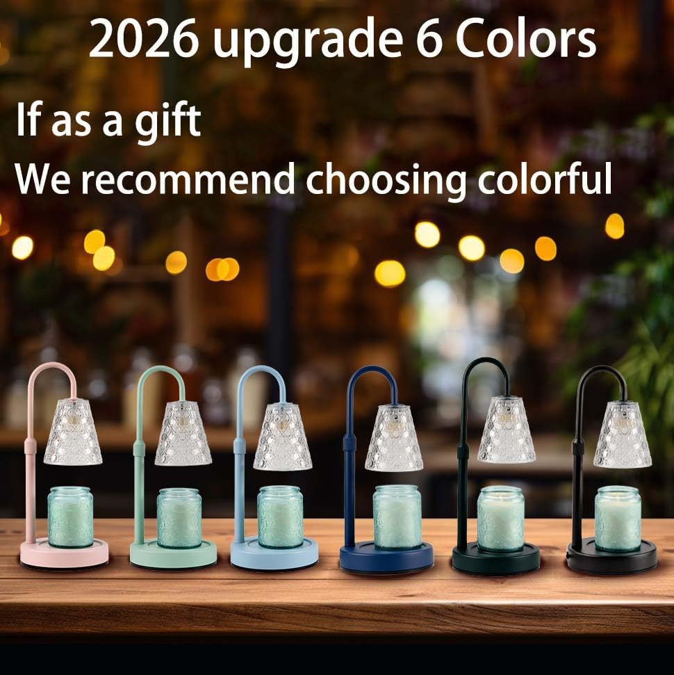 Skiennix Candle Warmer Lamp - Dimmable with Timer | Perfect Birthday & Housewarming Gift for Women & Moms