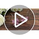 Pink Bow Shower Curtain Hooks 12 Pcs Stainless Steel Bathroom Accessories