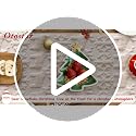 Christmas Snowflake and Elk Table Runner - Faux Fur Jacquard Holiday Decor, 13x90 Inch, Green