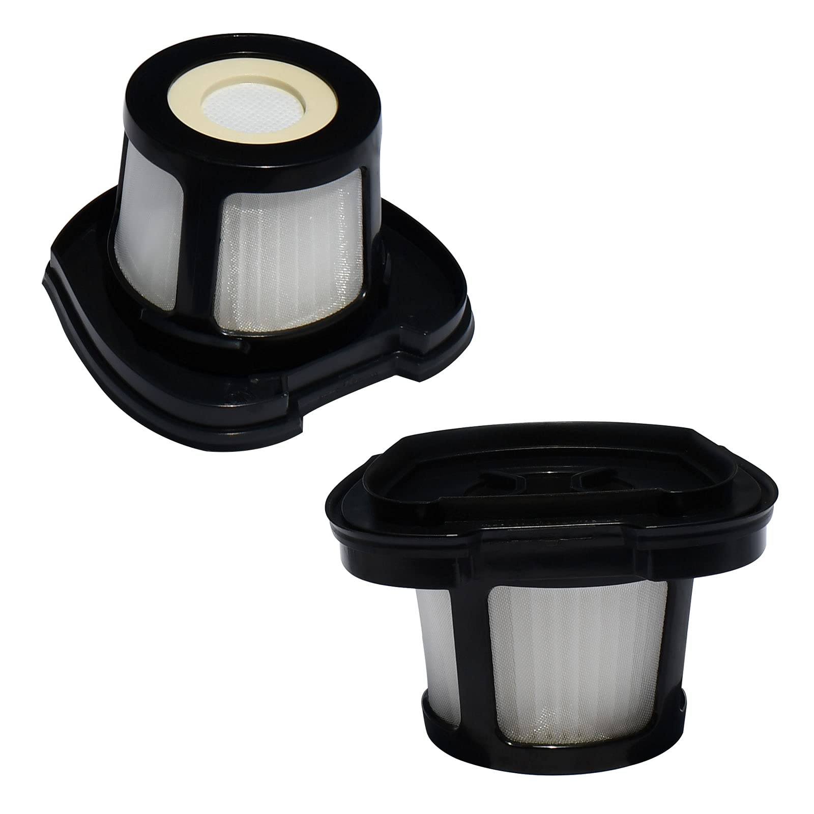 Vacuum Filter Replacement for Bissell 2284W, 2390, 2389, 2390A, Replace Parts for 1614212, 1614203, 1614204,4 Mesh Filters and 4 Foam Filters