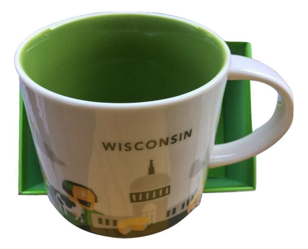 Starbucks Wisconsin Mug You Are Here Collection