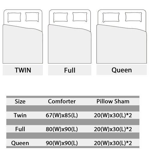 AILONEN Beautiful Butterfly Fairy Comforter Set,Magic Mushroom Duvet Set Queen Size, Mysterious Fairy Forest Theme Bedding Set Perfect for Kids Girls Bedroom,1 Quilt + 2 Pillow Case