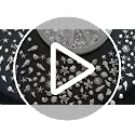 Jowxsx 120Pcs Silver Ocean Nail Art Charms Shell Conch Rhinestones