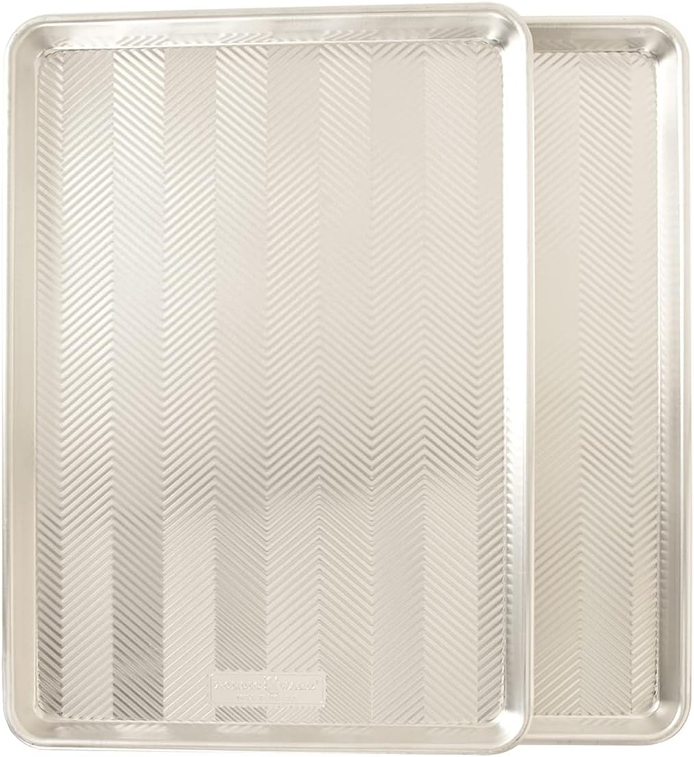 Nordic Ware Prism Big Sheet Baking Pan Set - Versatile Non-Stick Design | 2-Pack
