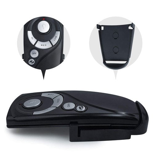 Eogifee UC7083T Ceiling Fan Remote Control Replacement of Hampton Bay with Reverse Button 3 Speed Control, Wall Mount Only Remote