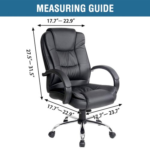 H.VERSAILTEX Velvet Home Office Chair Covers Stretchable Computer Desk Chair Covers Mid - High Back Universal Executive Boss Gaming Seat Cover Removable Machine Washable, Black