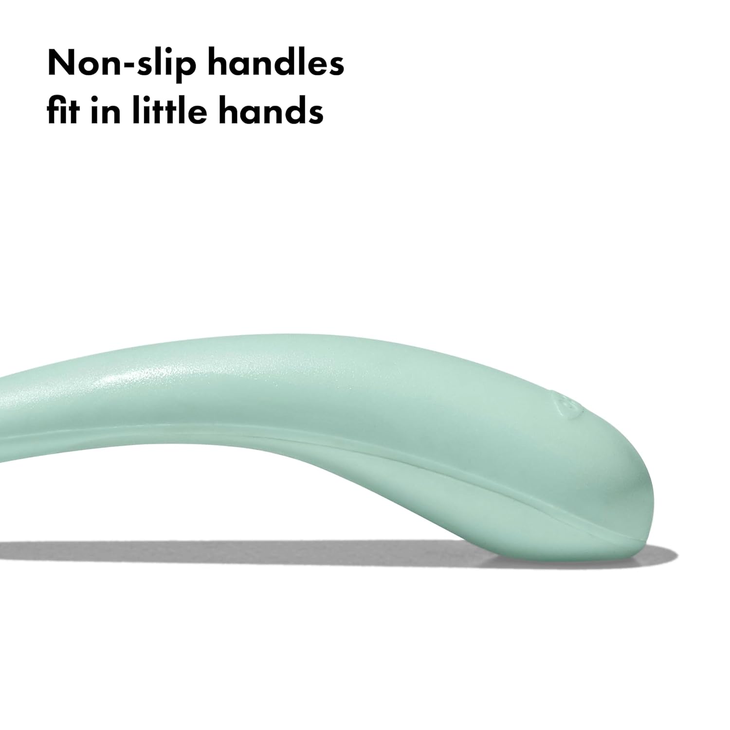 OXO Tot Fork and Spoon Set - On-The-Go Convenience for Easy Mealtime | Opal Color