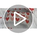 ONWAY Valentine's Day Heart Lumbar Pillow Cover, Pink 12x20 Inch Throw Case