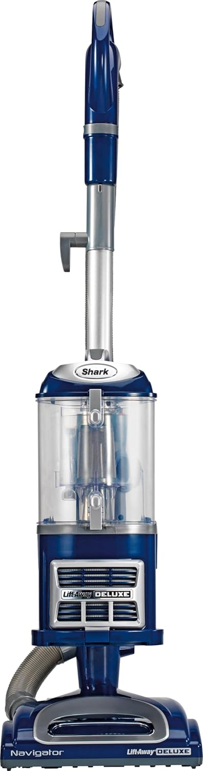 Shark NV360 Navigator Vacuum - Powerful Suction for Hardwood & Carpet Cleaning | Large Dust Cup, Blue