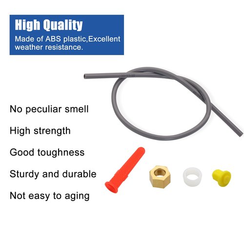 IHOUMEX 4335 Feed Tube with Sleeve Compatible with 600 Aprilaire Humidifiers 400, 500, 600A,Includes Yellow Orifice (4231), in-line Strainer (4004)