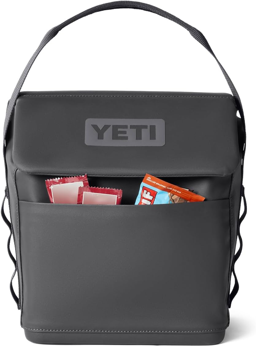 YETI Daytrip 6L Insulated Soft Cooler - Portable Lunch Bag in Charcoal for Outdoor Adventures
