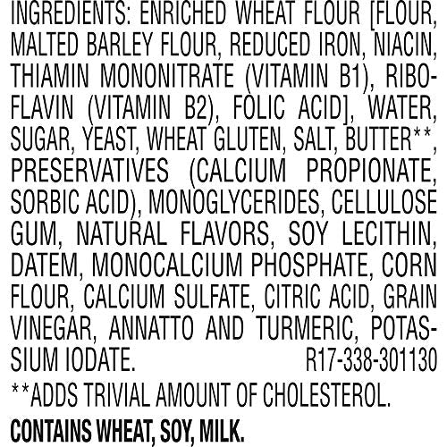 Sara Lee Butter Bread Loaf, 20 Oz - No Artificial Flavors